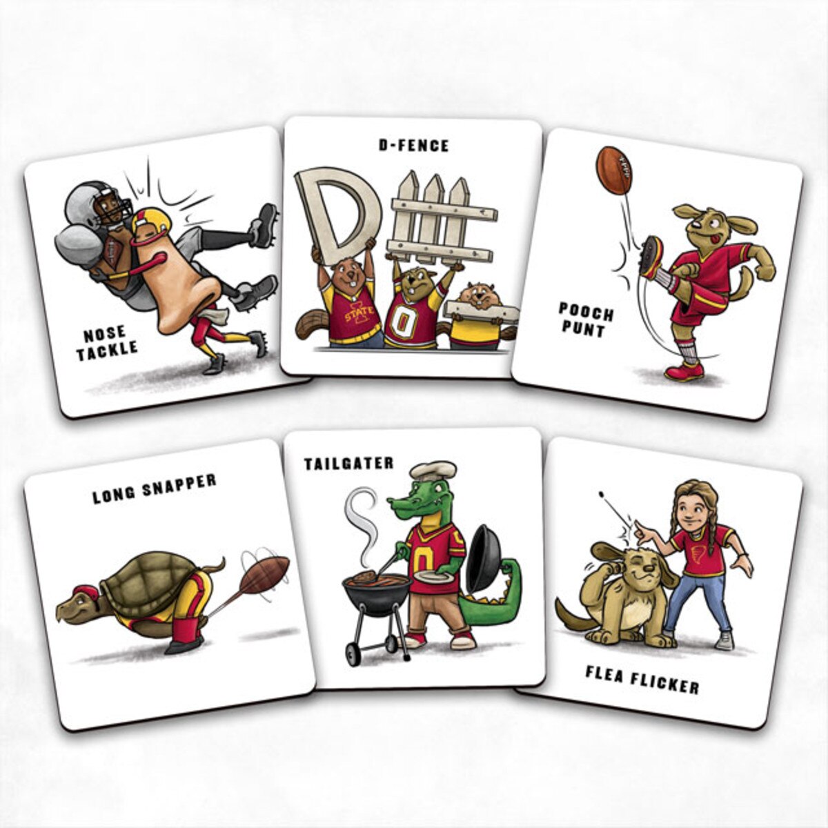 Iowa State Cyclones Memory Match Game